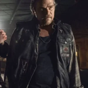 Rodney Rowland The Walking Dead S10 Leather Vest