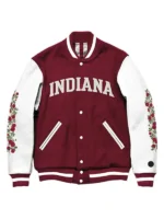 Indiana Hoosiers 2026 Rose Bowl Maroon White Jacket