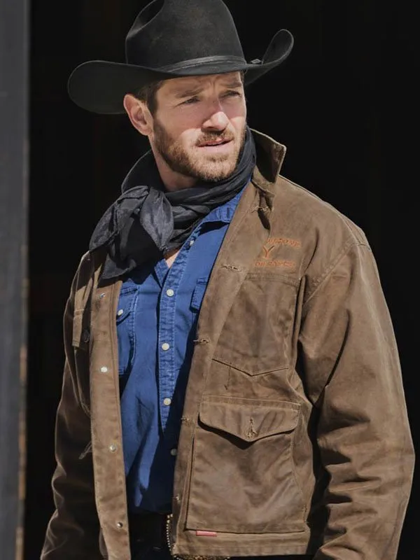 Ryan Bingham Yellowstone Season 3 Brown Jacket Ryan Bingham Yellowstone Season 3 Brown Jacket