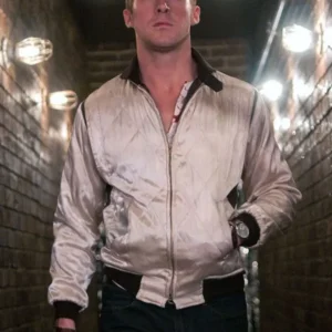 Ryan Gosling Scorpion Drive Black Jacket