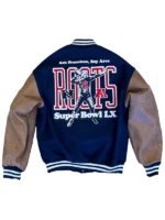 NFL Super Bowl LX Heritage Varsity Jacket