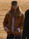 Walter Boys Sarah Rafferty Brown Shearling Jacket
