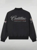 Formula 1 Cadillac Black Varsity Racing Jacket