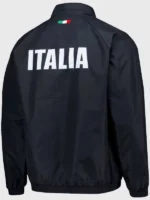 Olympics 2026 Team Italia Black Track Jacket