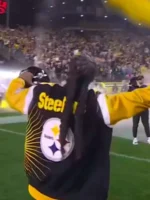 Snoop Dogg Steelers Black Fan Jacket - Image 3