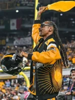 Snoop Dogg Steelers Black Fan Jacket - Image 2