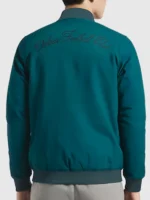 Chelsea Speedway Reversible Green Bomber Jacket - Image 2
