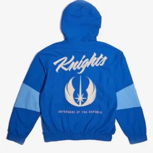 Retro Jedi Knights Blue Windbreaker Jacket