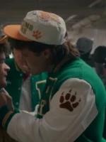 Stranger Things S05 Andy Hawkins Green Varsity Jacket