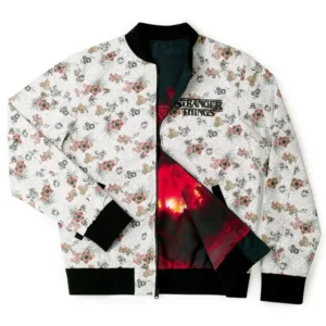 Stranger Things Mind Flayer Mayhem Reversible Bomber Jacket