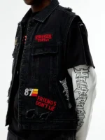 Stranger Things Dungeon Master Denim Vest - Image 2