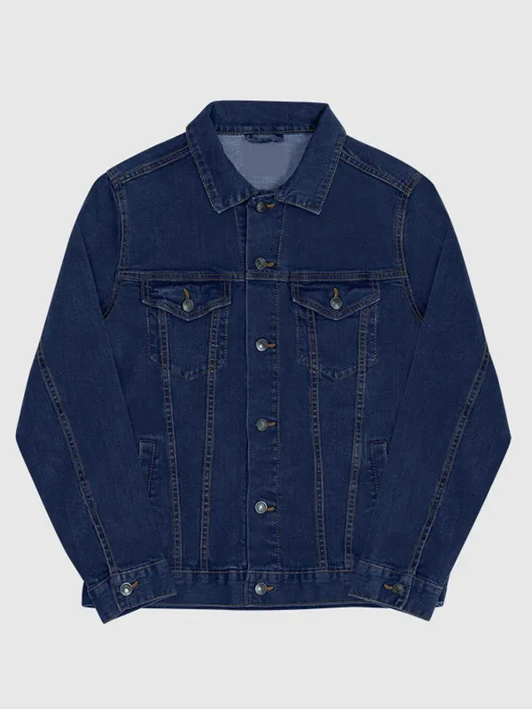 Stranger Things S05 Hellfire Club Denim Jacket Stranger Things S05 Hellfire Club Denim Jacket