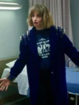 Stranger Things S05 Robin Buckley Blue Wool Coat