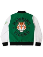 Stranger Things S05 Hawkins Tigers Reversible Bomber Jacket - Image 3