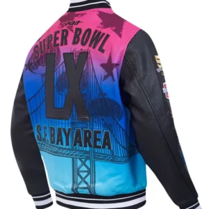 Super Bowl LX Wool Varsity Jacket 2026