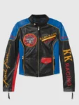 Sydney Colson Babygirl Racing Leather Jacket