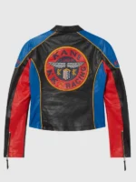 Sydney Colson Babygirl Racing Leather Jacket - Image 2