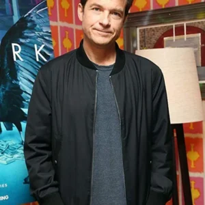 Jason Bateman Ozark Black Bomber Jacket