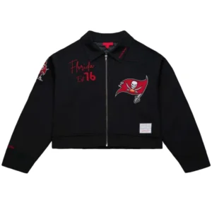 Tampa Bay Buccaneers Mechanic Cropped Jacket Est. 1976