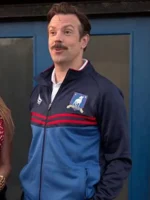 Jason Sudeikis Ted Lasso Blue Track Jacket