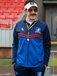 Jason Sudeikis Ted Lasso Blue Track Jacket