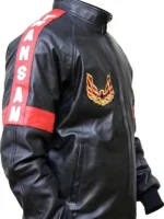 Burt Reynolds The Bandit 2022 Black Leather Jacket