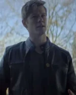 The Collective Lucas Till Black Leather Jacket