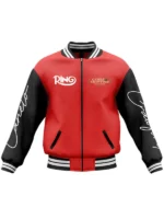 Canelo vs Crawford UFC Red Bomber Jacket 2025