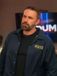 Ben Affleck The Rip 2026 Blue Police Jacket