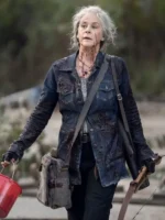 Carol Peletier The Walking Dead Season 10 Blue Jacket