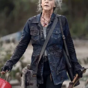 Carol Peletier The Walking Dead Season 10 Blue Jacket