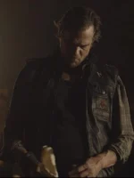 Rodney Rowland The Walking Dead S10 Leather Vest