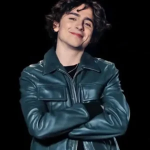 Timothée Chalamet Bomber Leather Jacket