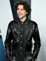 Timothée Chalamet Oscar Party Black Jacket