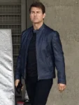 Tom Cruise Mission Impossible Fallout Black Leather Jacket