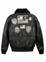 Top Gun Maverick Tom Cruise Black G1 Leather Jacket