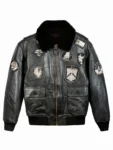 Top Gun Maverick Tom Cruise Black G1 Leather Jacket