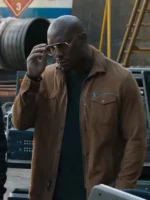 Tyrese Gibson F9 Brown Cotton Jacket
