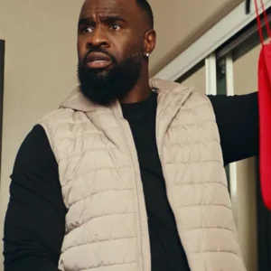 Terrence Terrell Hooded Puffer Vest 2025 Movie