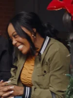 Dominique Perry Green Bomber Jacket 2025 Movie