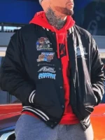 Cadillac V-Series Black Satin Pit Crew Jacket