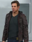 Detroit Become Human Gavin Reed Brown Leather Jacket