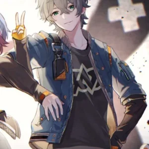 Wise Zenless Zone Zero Blue Bomber Jacket