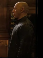 Fast And Furious 9 Vin Diesel Black Leather Jacket