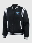 WWE CM Punk 2026 Black Bomber Varsity Jacket