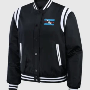 WWE CM Punk 2026 Black Bomber Varsity Jacket