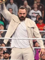 Drew McIntyre SmackDown Cream Bomber Jacket
