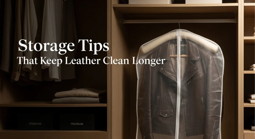 Storage Tips That Keep Leather Clean Longer
