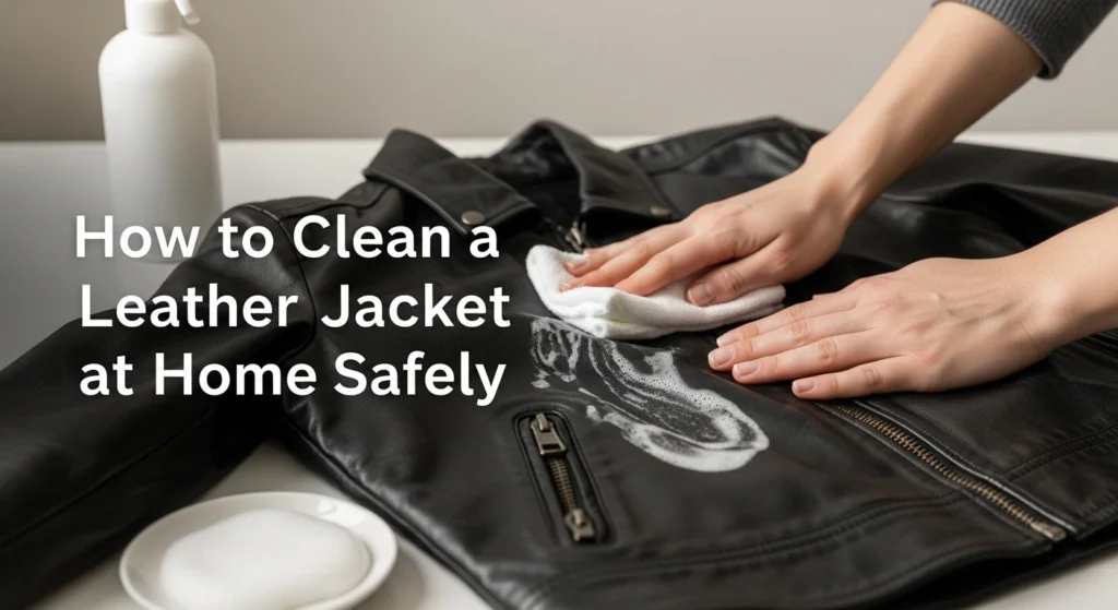 How to Clean a Leather Jacket at Home Safely