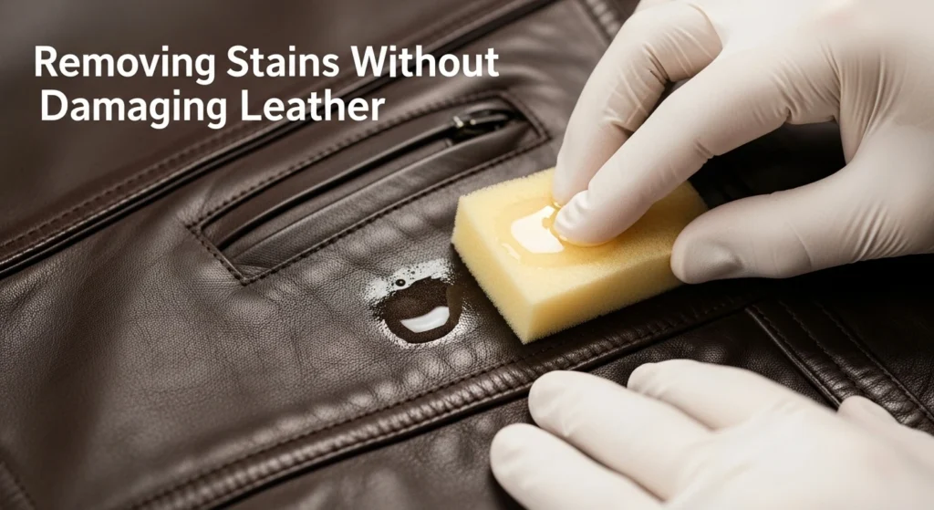 Removing Stains Without Damaging Leather